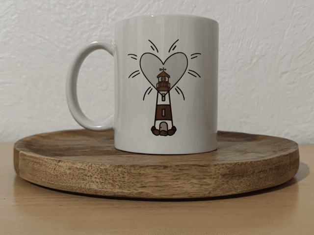 Tasse &quot;Appel de phare&quot;